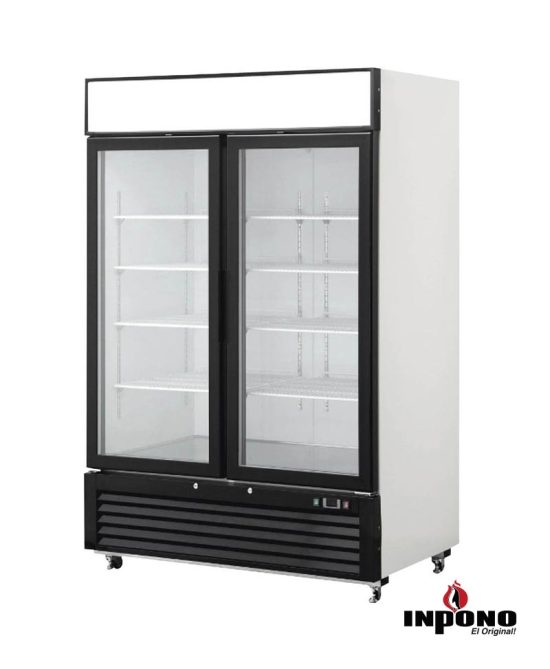 Refrigerador vertical con puertas de vidrio (2, 1330)